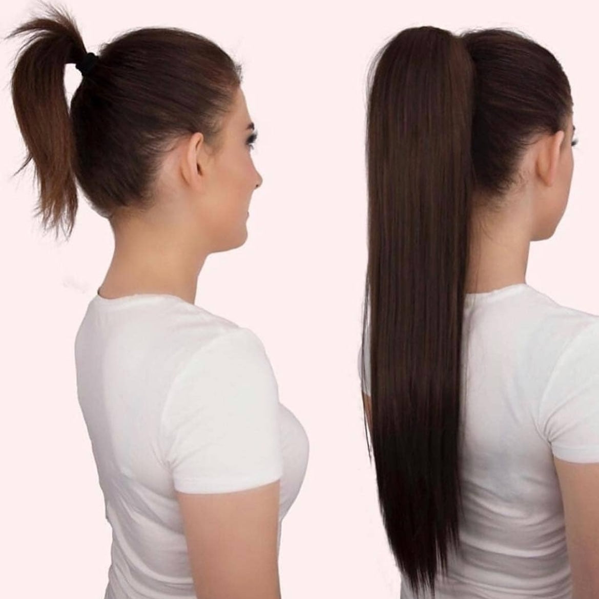 Code LxF in capello naturale da 55 cm